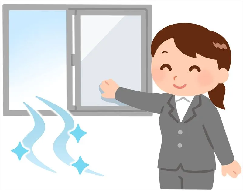 オフィス内の換気を行う必要性とは？